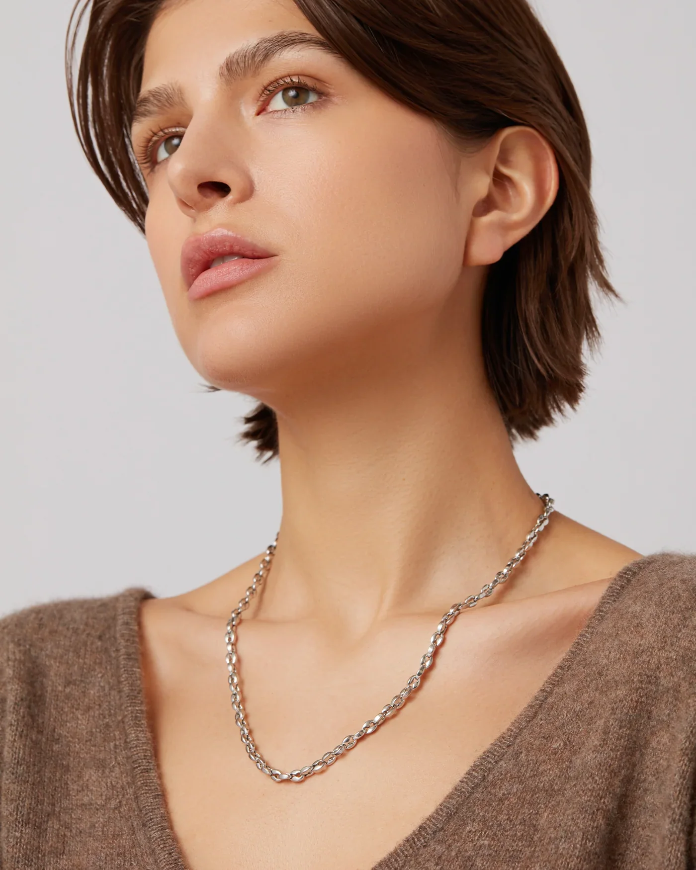 Dhani Chain in Silver - Image 3