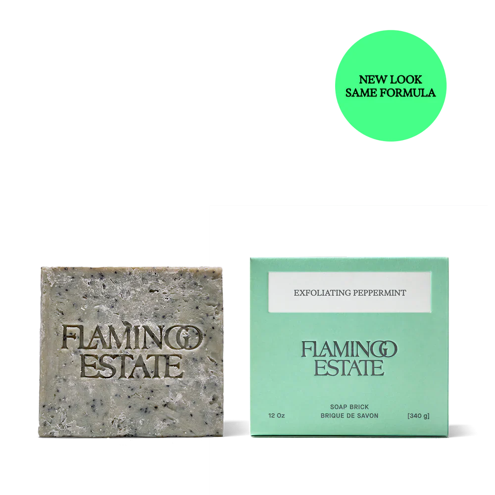 Exfoliating Peppermint Soap Brick - Image 4