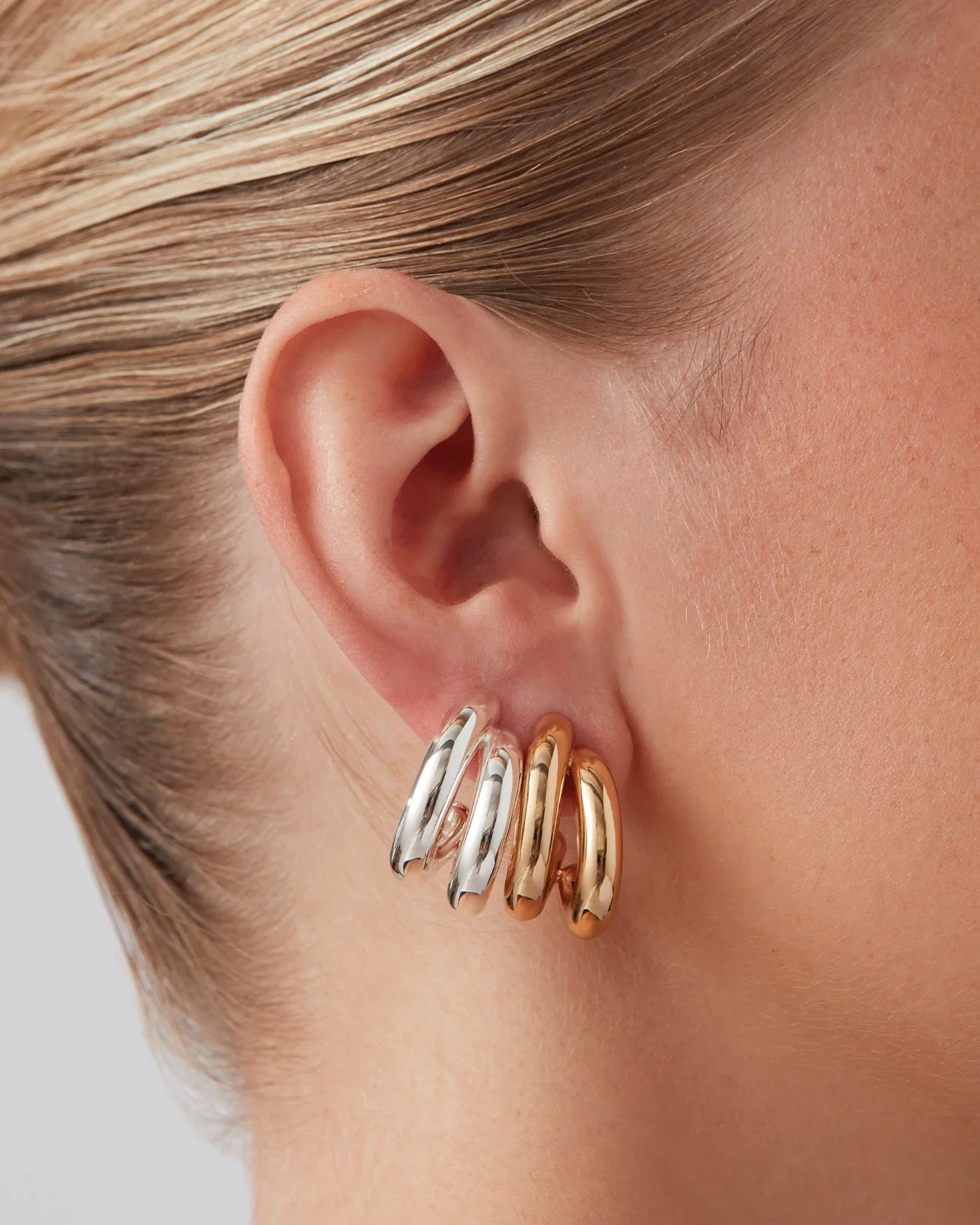 Florence Earrings in Silver - Image 4