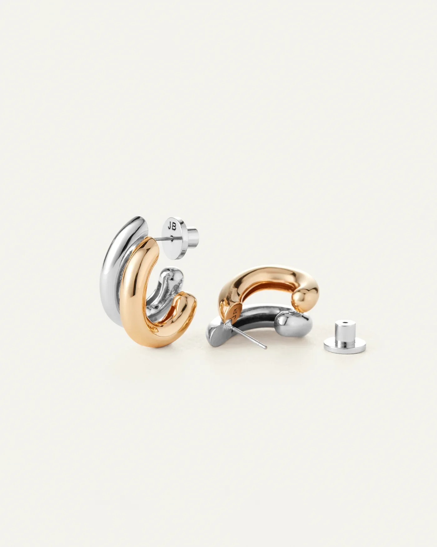 Florence Earrings in Two-Tone - Image 3