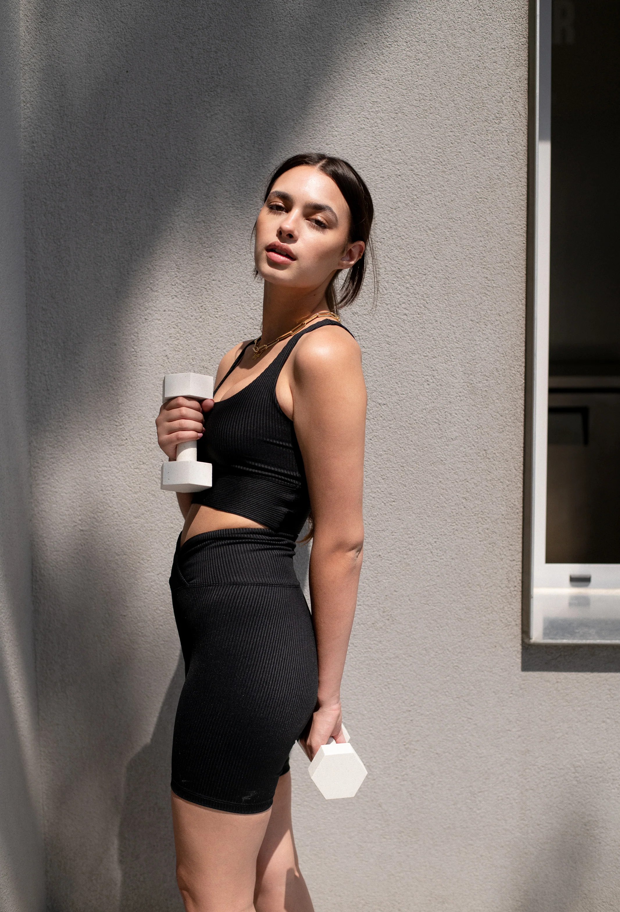 Ribbed Gym Bra - Image 3