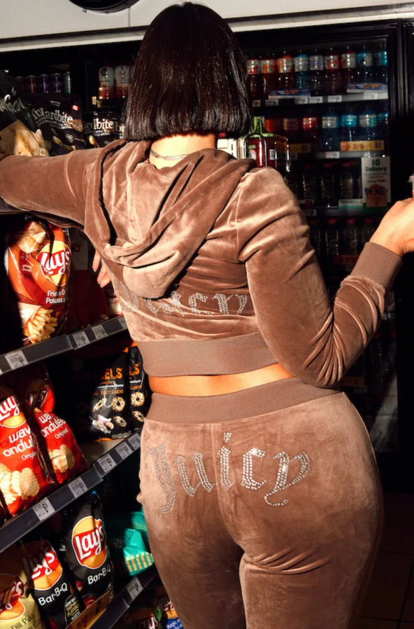 OG Big Bling Velour Track Pants - Image 2