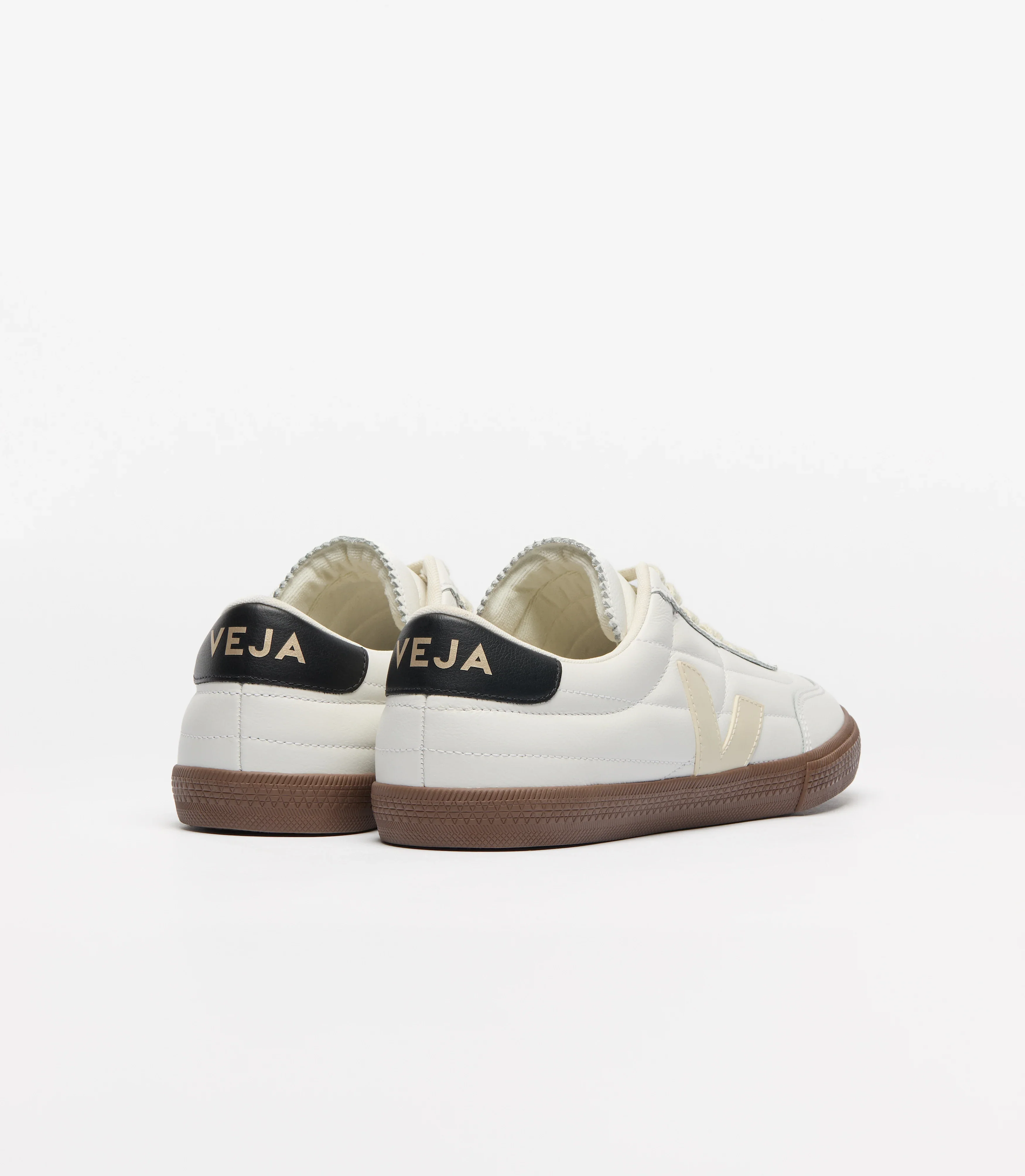 Panenka Sneaker Leather White Black Bark - Image 3