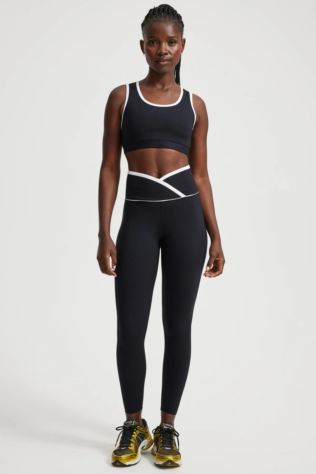 Ribbed Two Tone Veronica Legging