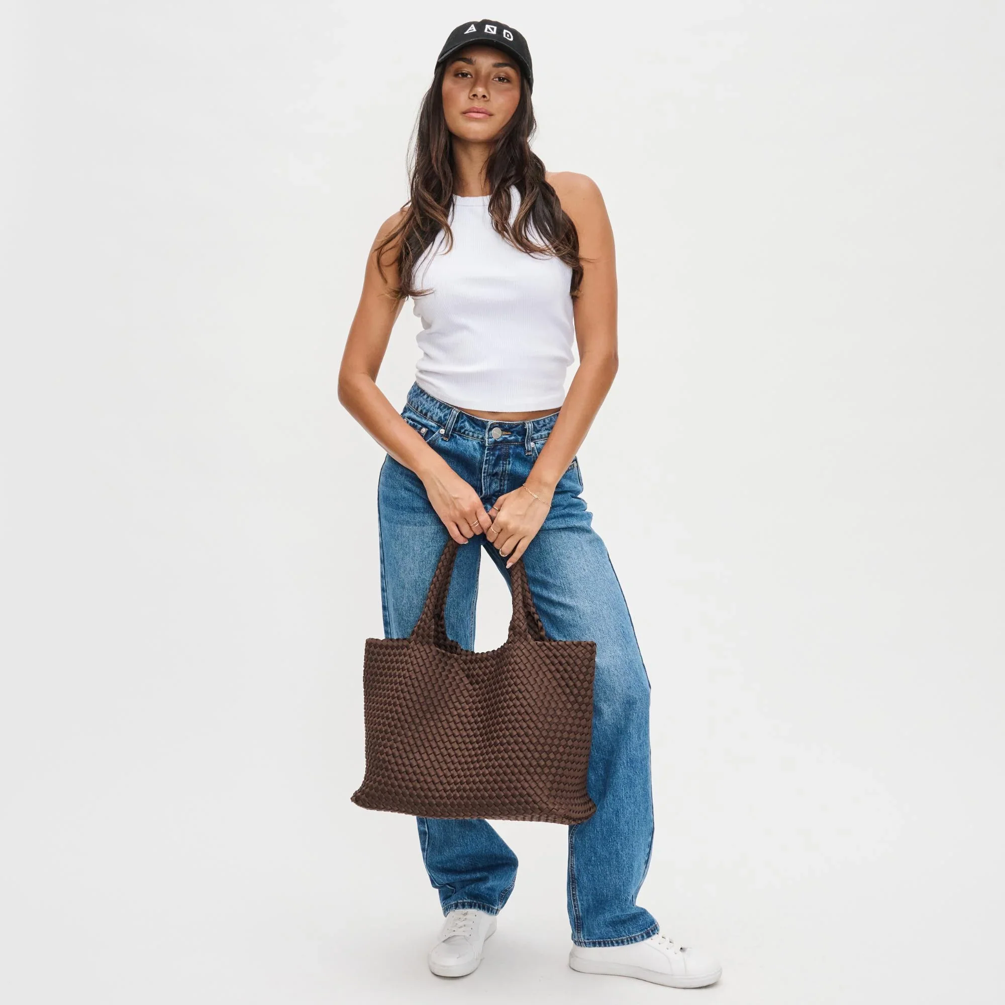 Sky's The Limit Large Tote in Chocolate - Image 7