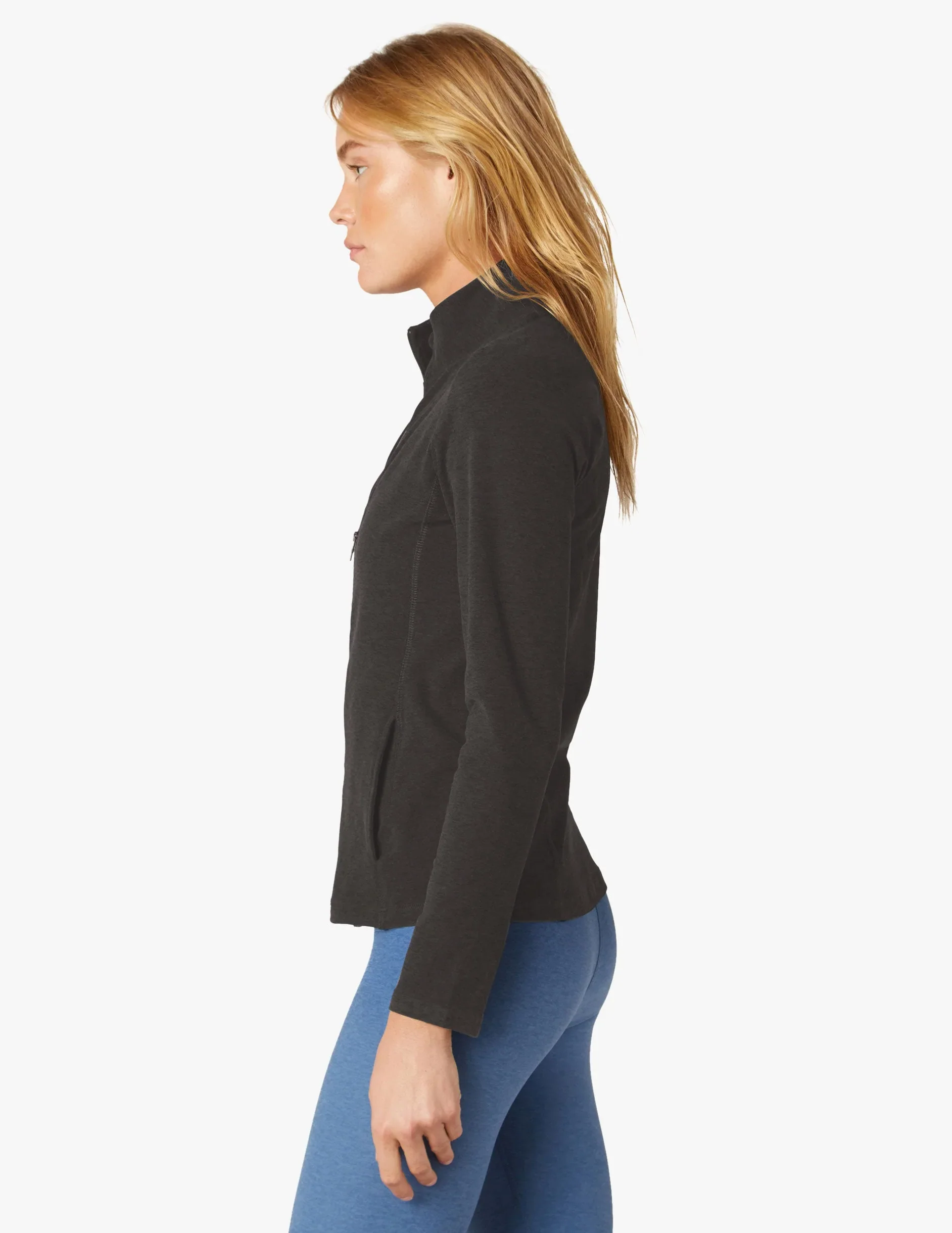 Spacedye On The Go Mock Neck Jacket - Image 4