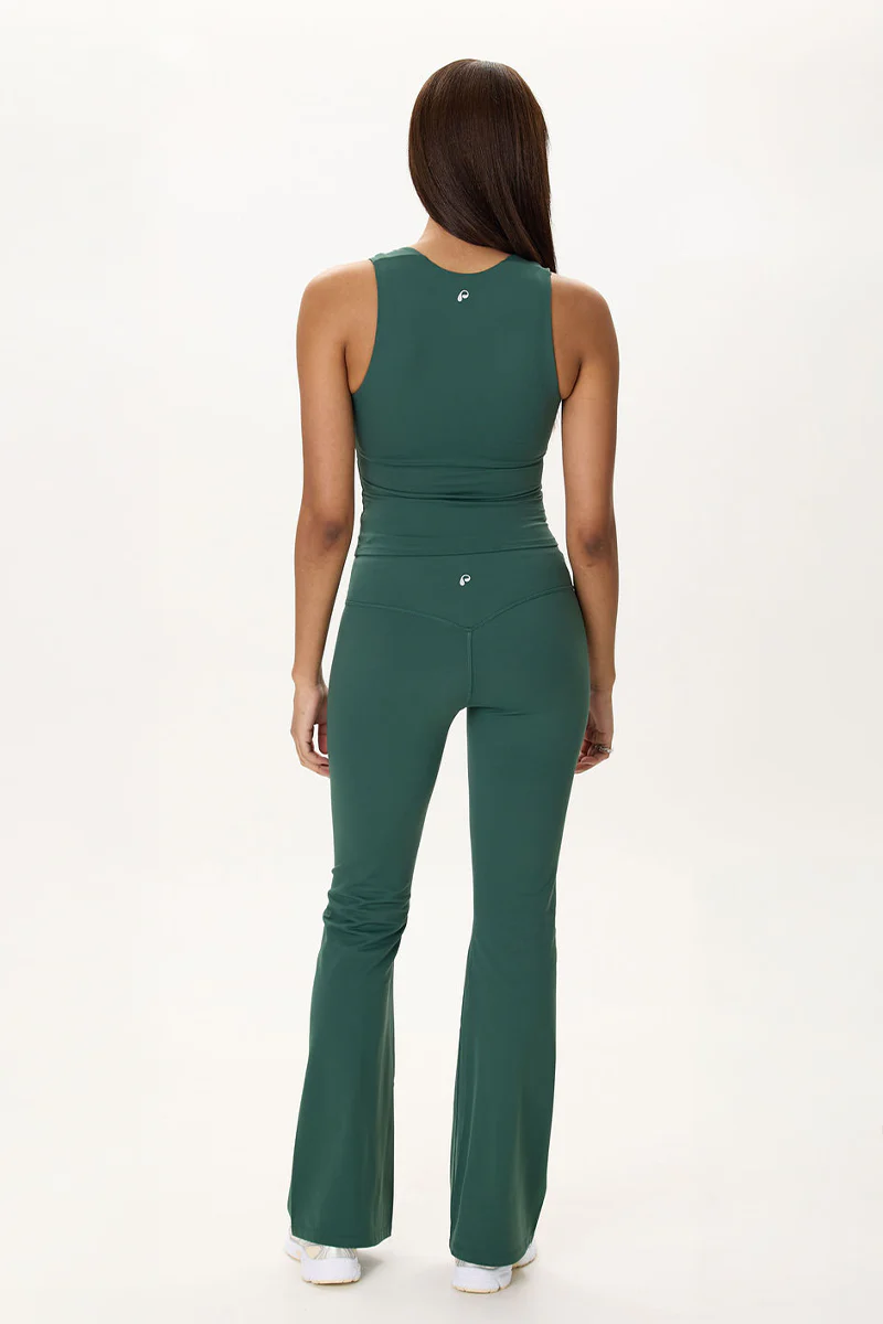 Tie Waist Flare Legging - Image 4