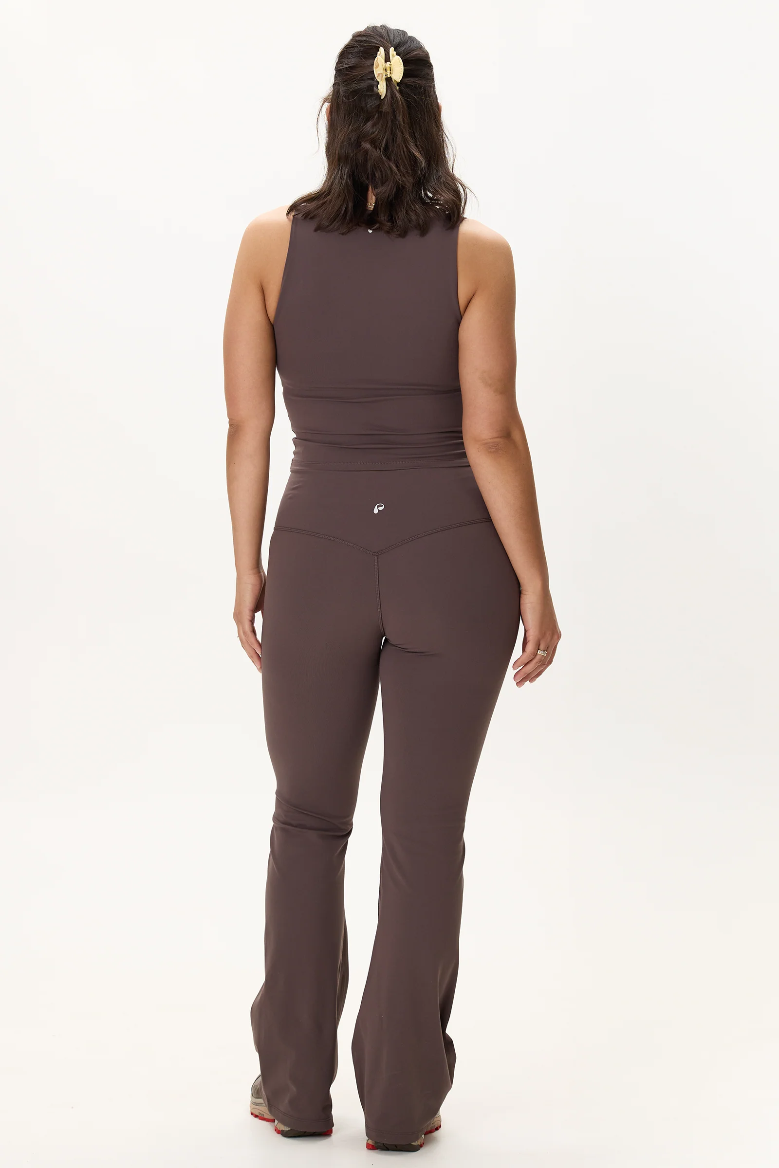 Tie Waist Flare Legging - Image 4
