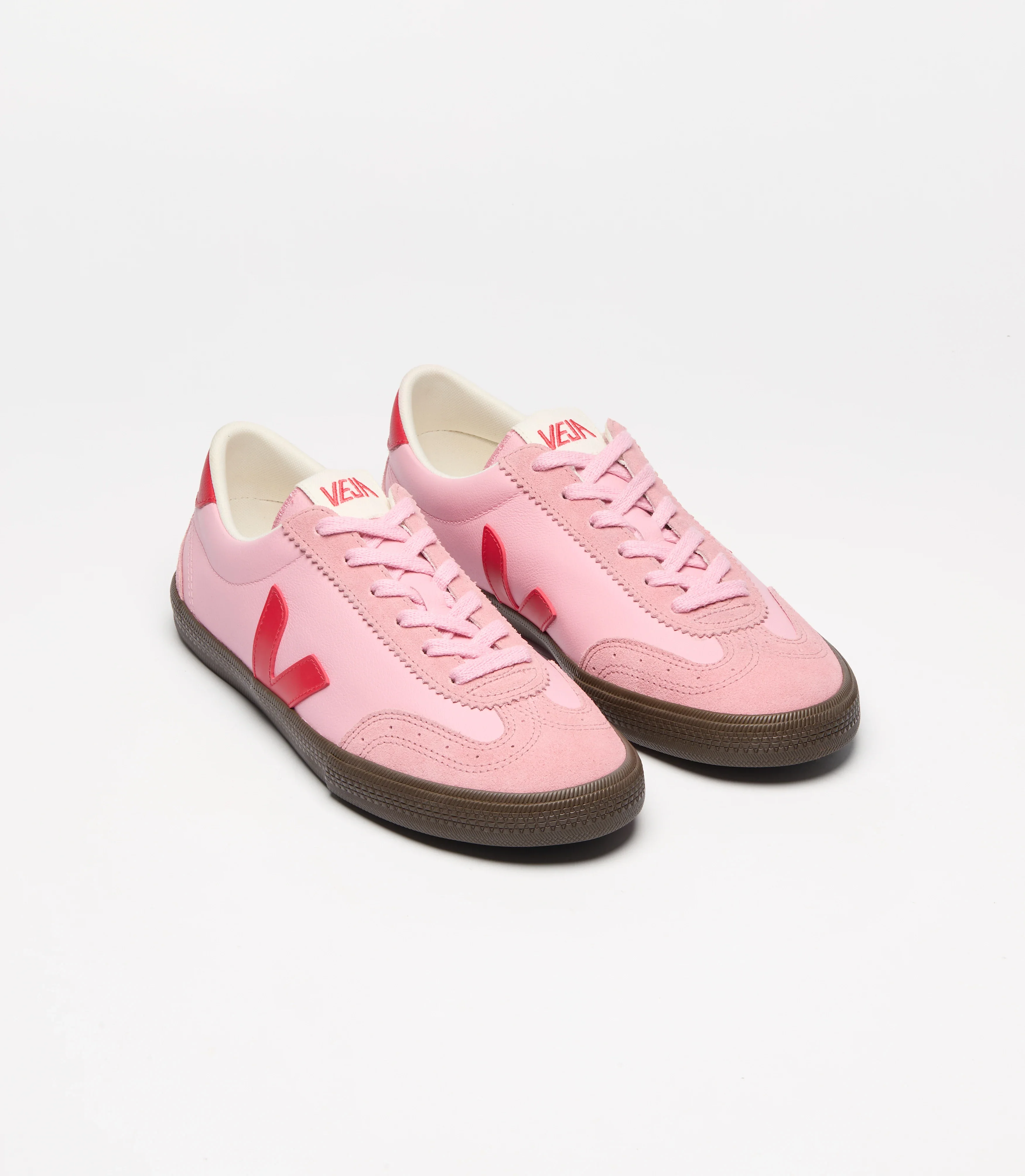 Volley Leather Sneaker Guimauve Pekin Eagle - Image 4
